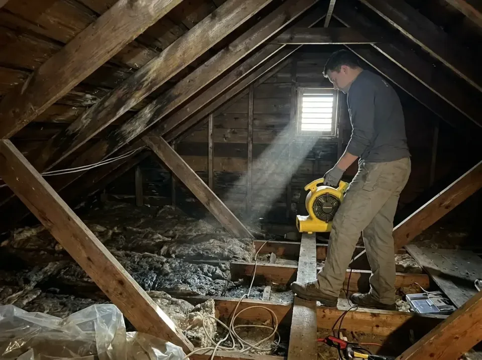 attic-water-damage-drying-proc-007 — frequently asked questions, Emergency Water Extraction & 24/7 Flood Response in Madras,…